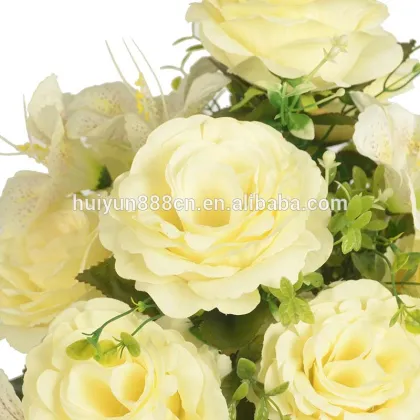Wedding arrangement decoration artificial white kapok flower