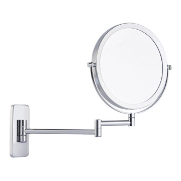 Round two arms double vanity mirror