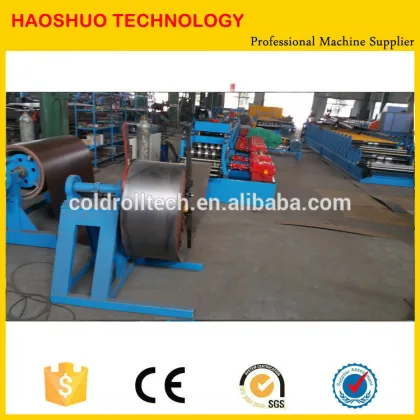 Highway protective waveform guarding plate W beam Guardrail making Line