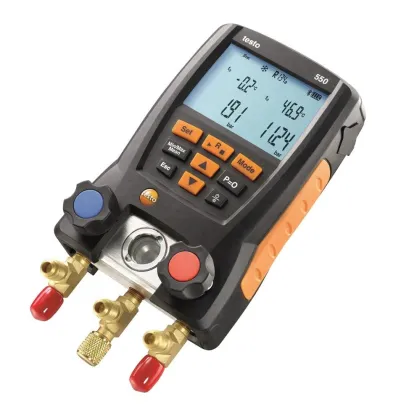 Blue tooth Enabled Testo 550 Digital Manifold Gauge