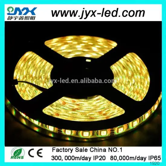 high quality led strip light for car wheels smd 5050 5m 60led/m cob flexible led strip 12v 14.4w approval CE&ROHS