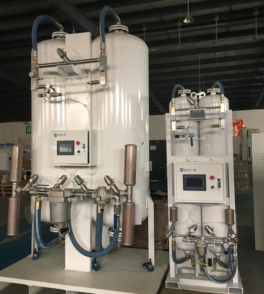 medical oxygen generator for cylinder filling