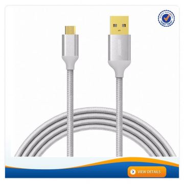 AWD001 High Quality Braided Mirco Usb Cable Mirco Usb cable for smart phone