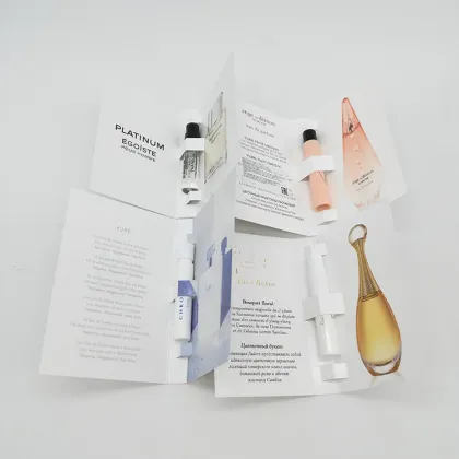 Little Convenient Mock Up Perfume Paper Card
