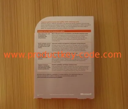 Microsoft Windows Server 2008 R2 Standard , Windows Genuine Microsoft Software