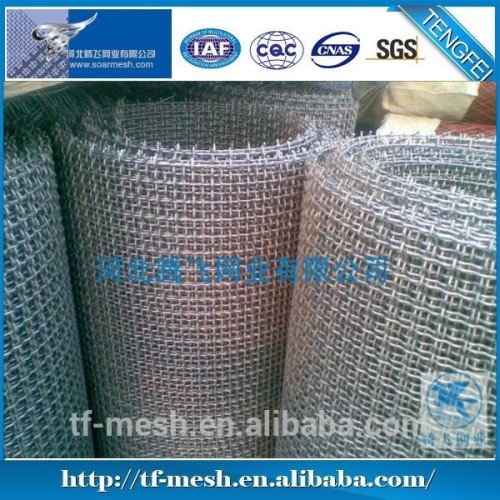 Alibaba Trade assurance crimped wire mesh/stainless steel crimped wire mesh/galvanized crimped wire mesh ( ISO 9001)