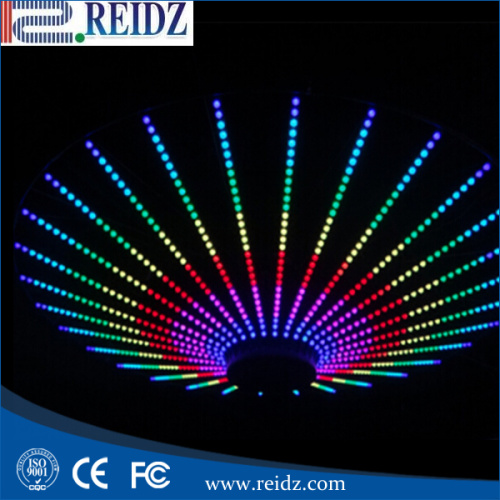 2017 3d Dmx Rain led Tube Light