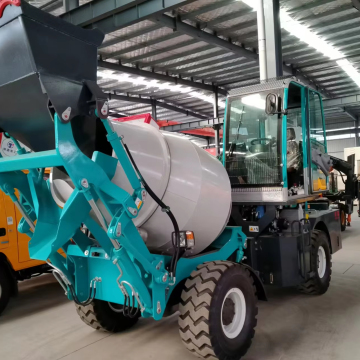 EPA Euro 5 China Self Loading Concrete Mixer Truck