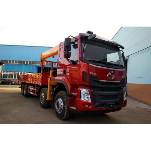 Dongfeng 8X4 grúa de 16 toneladas montada en camión manual