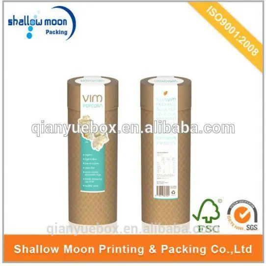 wholesale custom design design cardboard tube box wholesale