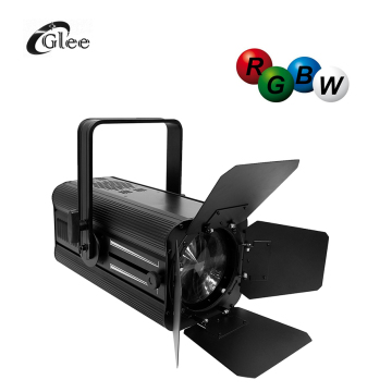 200W RGBW COB Full Color 4in1 LED Theater Spotlight with DMX Control and Zoom Function