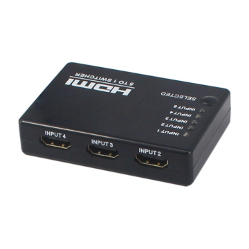 hdmi switch v1.3 5 port 5x1 with IR support 3D 1080P