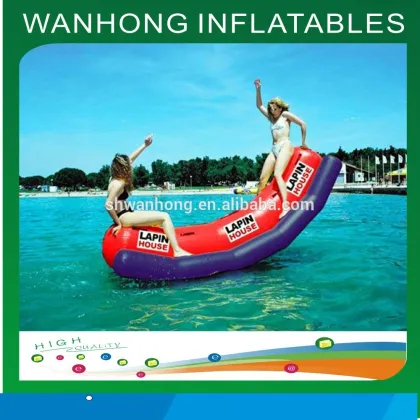 Top quality inflatable playground seesaw, inflatable seesaw for sale