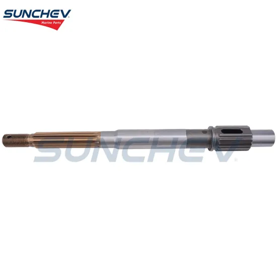 SUNCHEV Propeller Shaft 57610-93901 57600-90L00 For Suzuki Outboard 9.9hp 15hp 2/4 Stroke