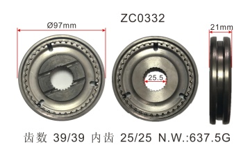 OEM Manual Gearbox Synchronizer Hub Sleeve Assembly OK71E-17-240 OK71E-17-241 for Kia Mazda