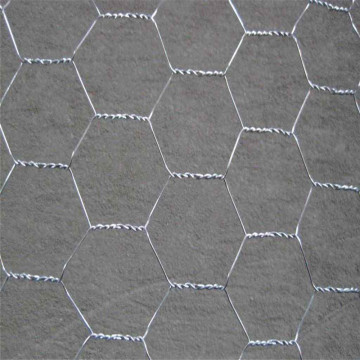 Hot dip electro galvanized hexagonal mesh