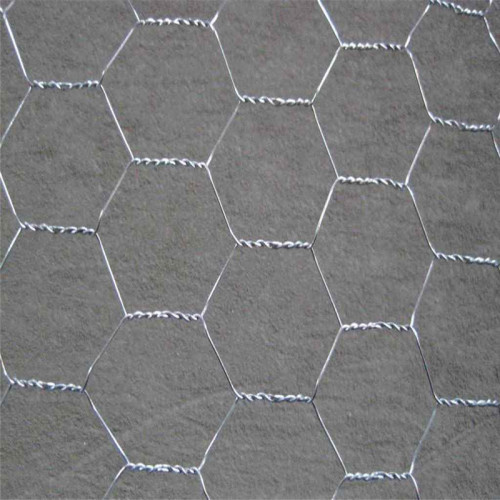 Hot dip electro galvanized hexagonal mesh