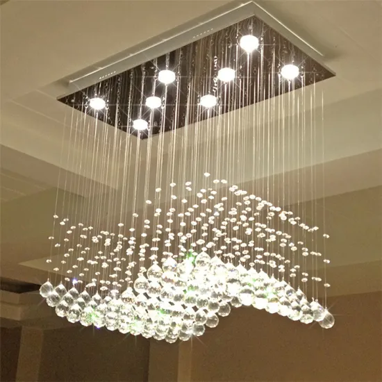 Nordic Hotel Villa Wedding Indoor LED Crystal Chandelier