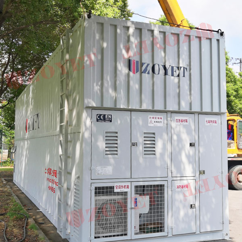 Outdoor chemical storage for flammable liquid