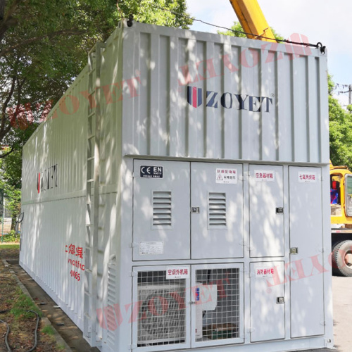 Stockage chimique extérieur pour liquide inflammable