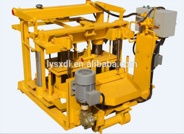 Mobile hollow brick making machine QT40-3A
