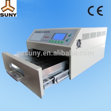 desktop reflow ovenT-962a automatic Infrared BGA Reflow Oven,IC QF Reflow Oven,infrared Heater T962a, Infrared reflow oven