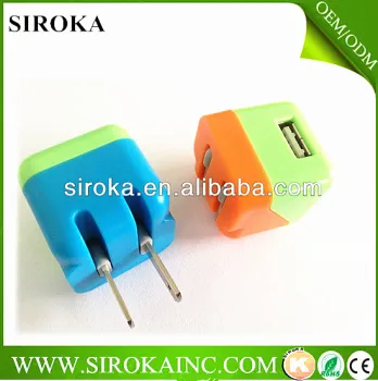 Popular 1000mA home charger usb charger free cosotmer logo wall charger For Andriod Phones