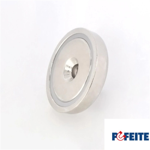 Neodymium cakera countersunk magnet dengan cawan keluli