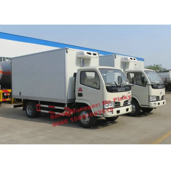 5Tons Small Box Refrigerator Truck Call/Whatsapp 0086 15897603919