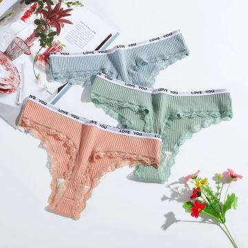 Hochwertiges Baumwollhips - Unterwäsche für Frauen und G -String -Verkauf von Frauen