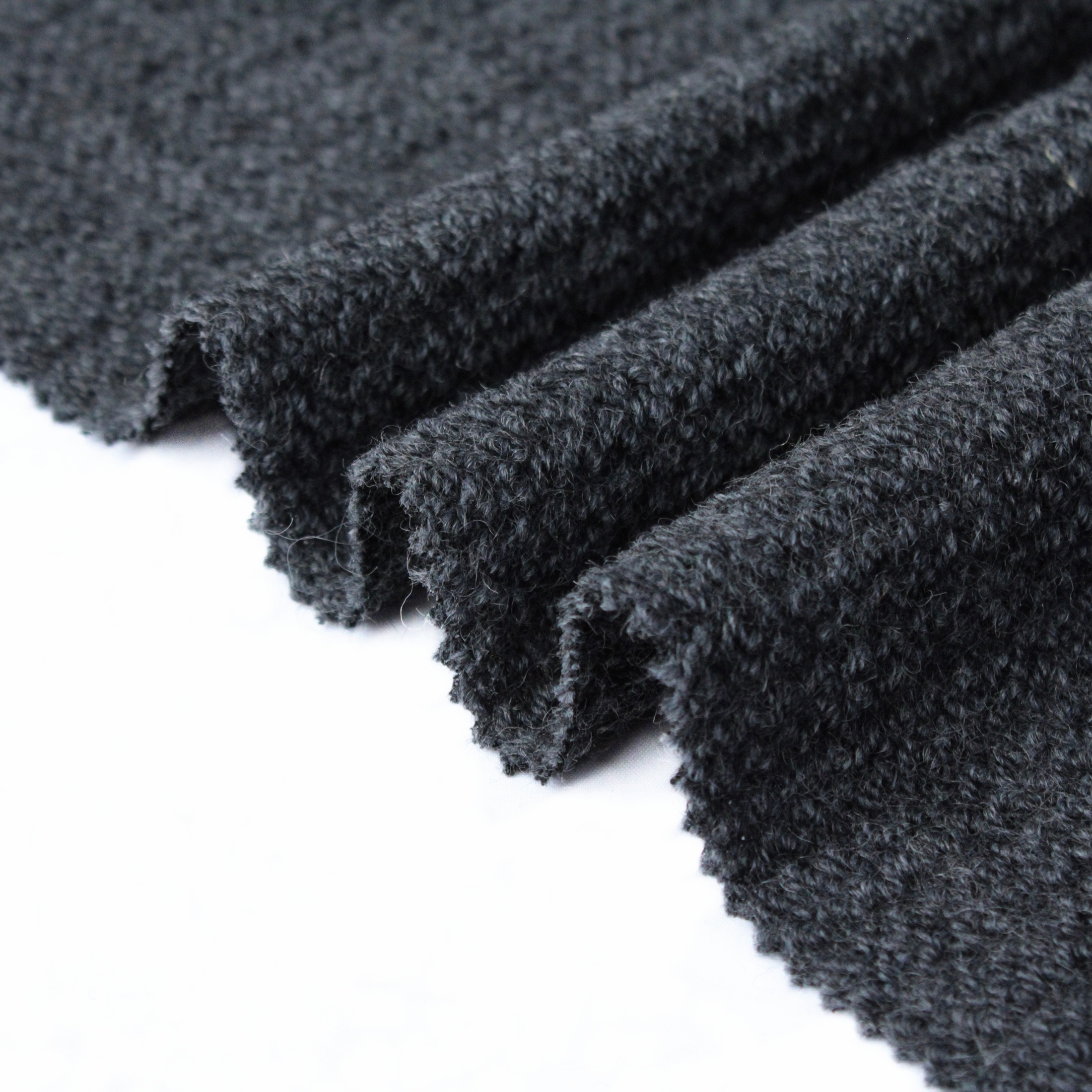 wool polyester tweed fabric