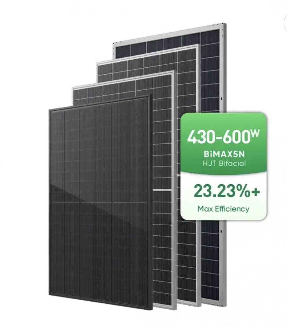 Jinko all black solar panels for house