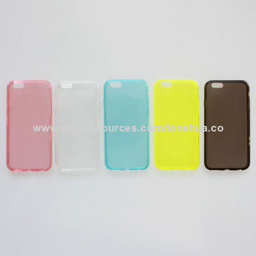 BRG Transparent Clear Crystal TPU Case for iPhone 6