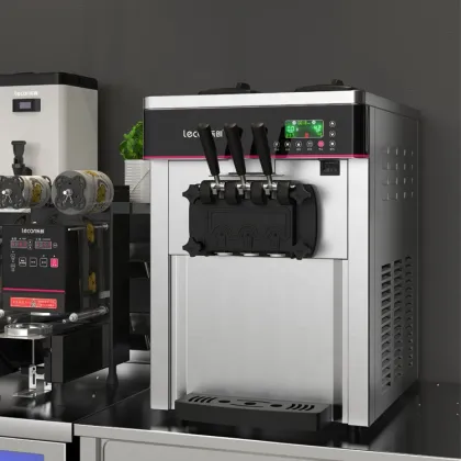 Lecon Commercial Soft Ice Cream Machine