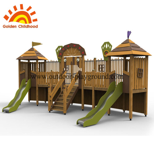 Wooden Playground Swing Sets Equipment