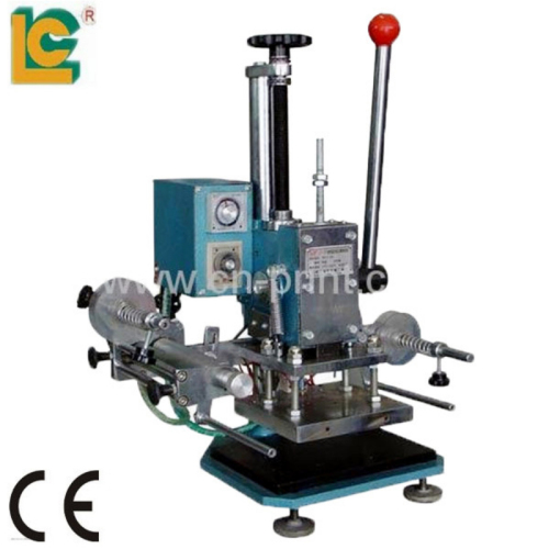 Desktop manual control hot foil stamping machine