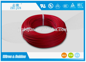 350C 300V cables niquel fibra cobre fiberglass braided high temperature wires and cables
