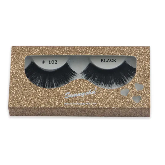 Private Label Custom Logo Eyelashes Packaging