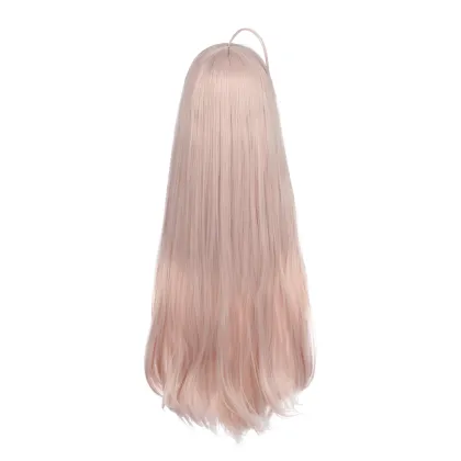 90cm Light Pink Synthetic Wig - Iruma Miu Cosplay Wig for Danganronpa: Trigger Happy Havoc