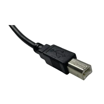 USB A male to USB B male cable