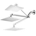 SS 304 Rainfall Square High Pressure Shower Head