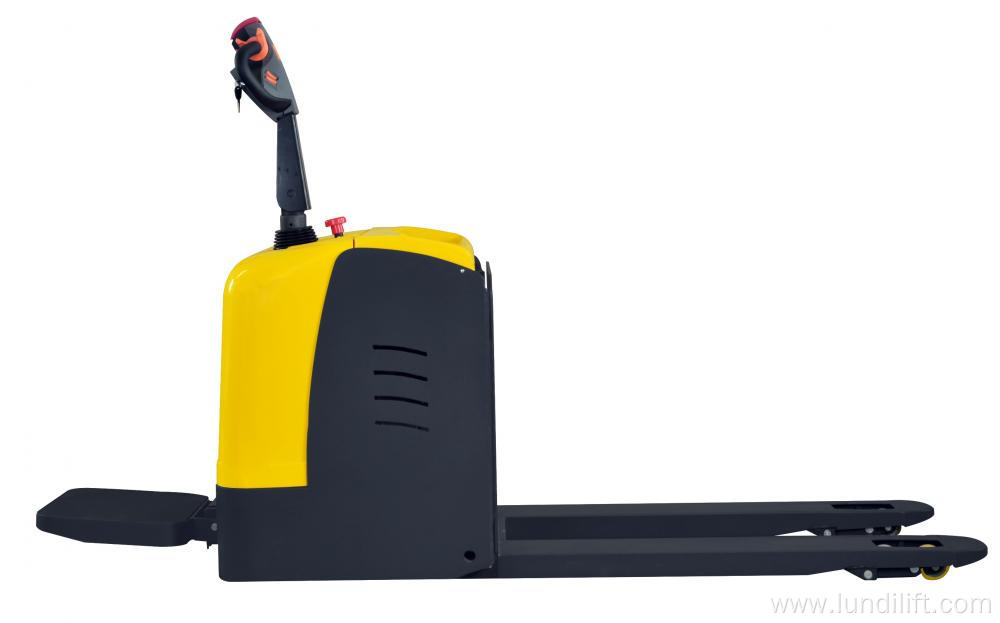 Standing 2.5 ton electric pallet truck