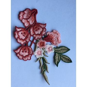 Water Soluble Beautiful Flower Embroidery Lace Patches