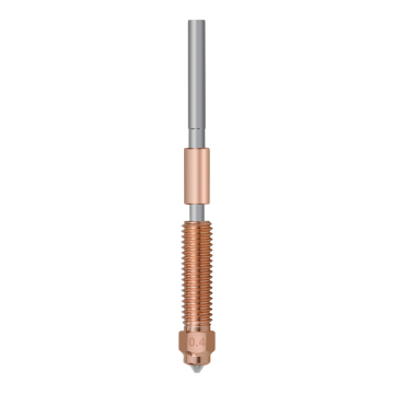0,4 mm, 0,6 mm, 0,8 mm K1C Kupfer -Titan -Düsen für Ender 3 V3 K1 Max K1C 3D -Drucker