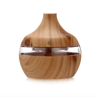 USB-powered Essential Oil Diffuser: A Multi-functional Device for Office and Home - Combining Humidification, Aromatherapy, and Air Purification with 7 Color Changing Lights