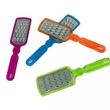 Hand Held Stainless Steel Multi-Purpose Kitchen Grater for Cheese, Vegetables, and Fruits