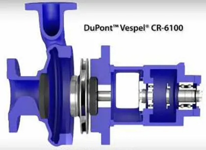 DuPont™ Vespel ® CR-6100 PFA Carbon Fiber Reinforced