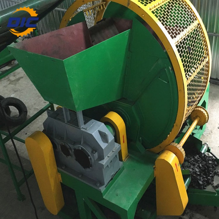 Used Whole Truck Tire Shredder Machine