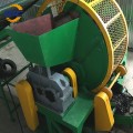 scrap tire recycling shredding machine