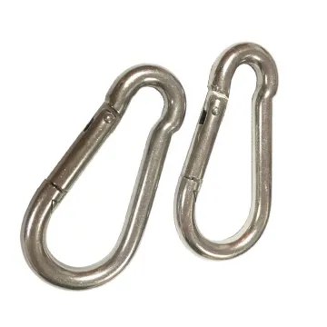 304/316 Stainless Steel M8 Carabiner Spring Snap Hook: Heavy Duty Hardware Search Engine